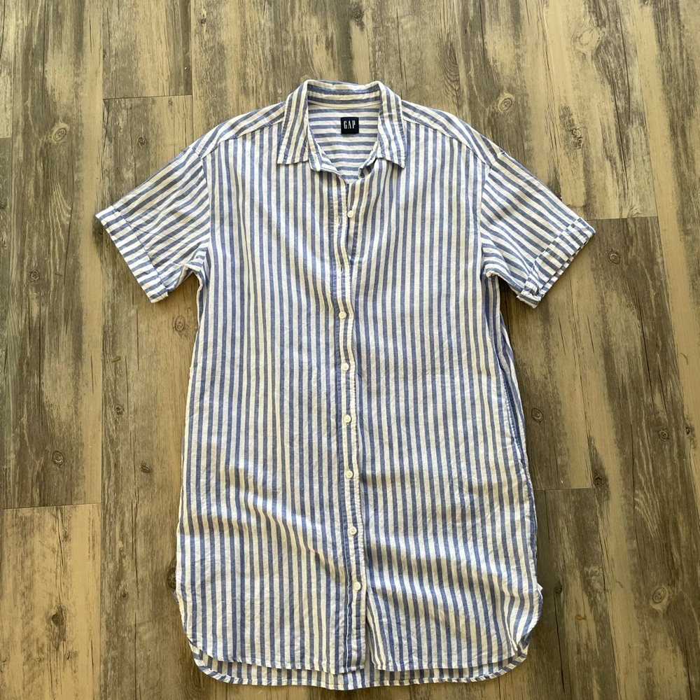 Women’s Gap Linen Shirt Dress